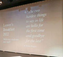 Year 12 Leavers’ Breakfast