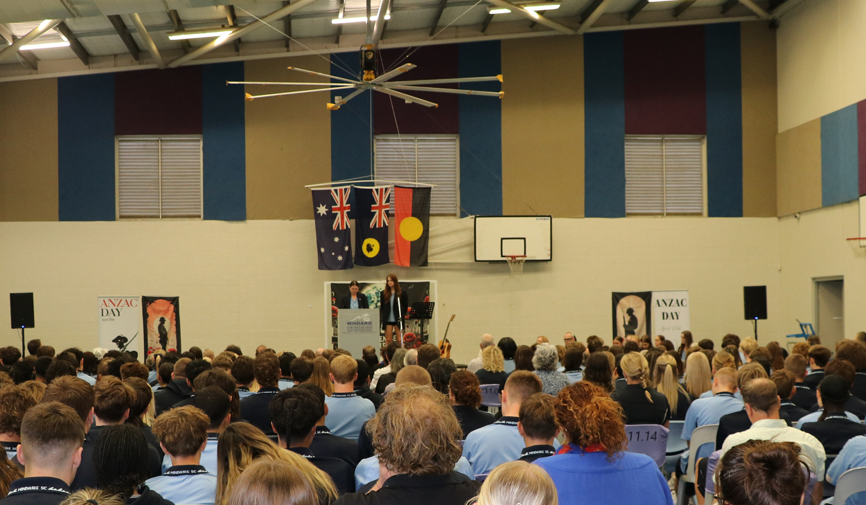 2025 Year 11 ANZAC Service